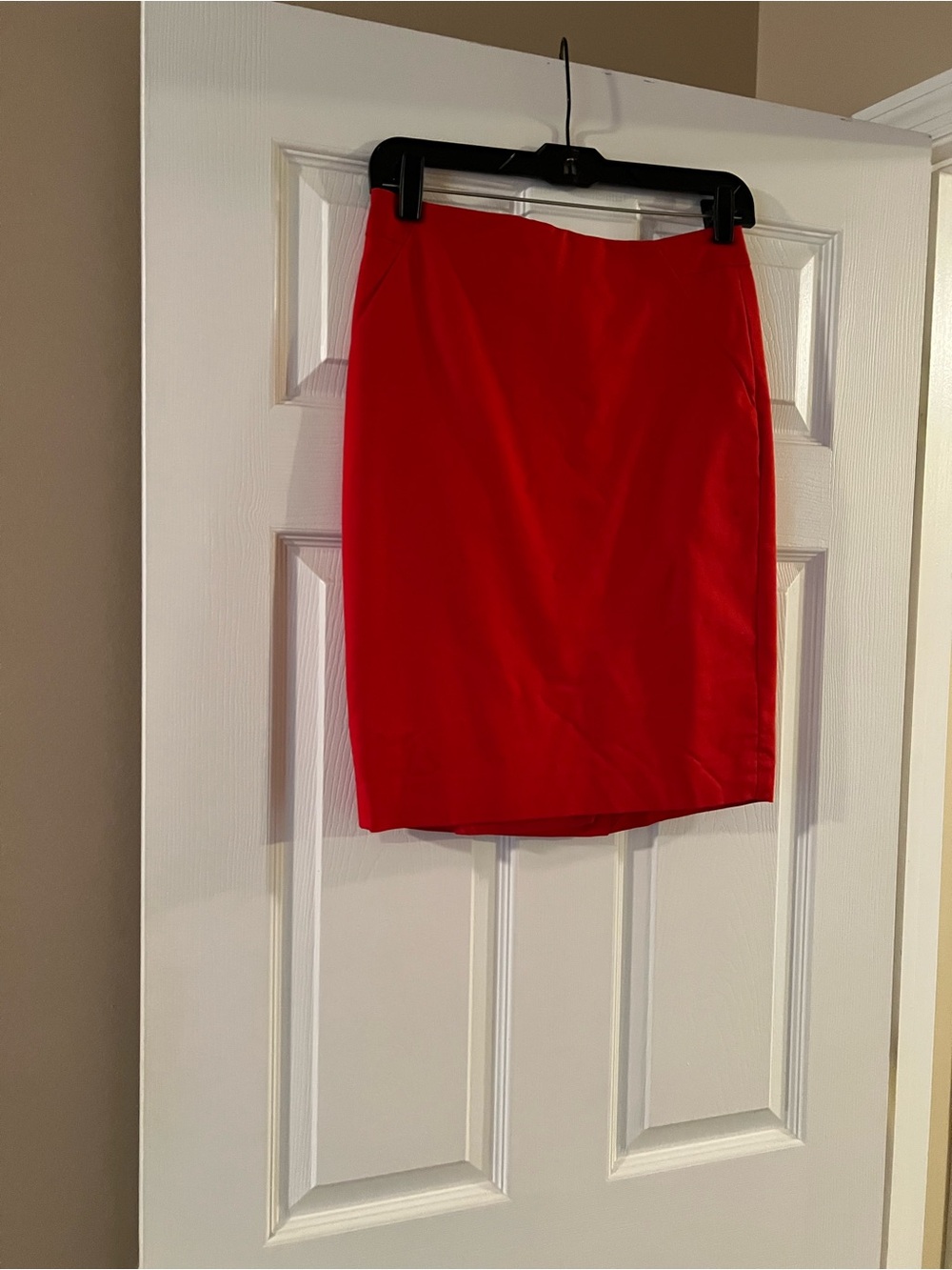 The Limited Red Pencil Skirt - Sleek Office Staple